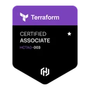 HashiCorp Certified Terraform Associate badge